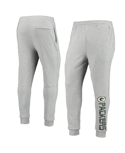 Msx By Michael Strahan Men's  Heathered Gray Green Bay Packers Jogger Pants