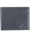 MANCINI MEN'S BELLAGIO COLLECTION CENTER WING BILLFOLD WALLET