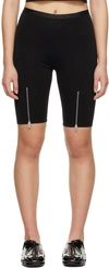 Alyx Zip Detail Bermuda Shorts In Blk0001 Black