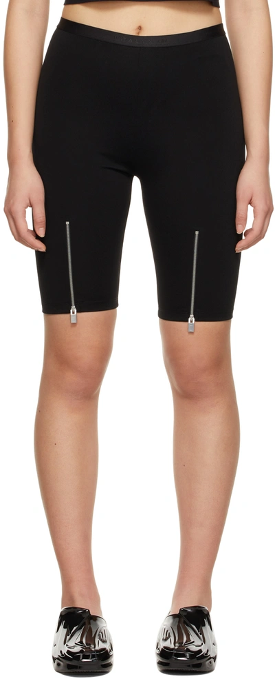 Alyx Zip Detail Bermuda Shorts In Black