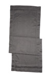 French Home Renaissance Linen Table Runner In Dark Grey
