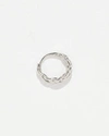 Piercing 10mm Twisted Braid Clicker In Gold