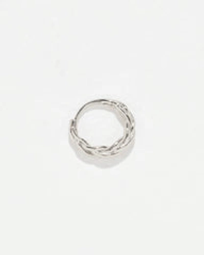 Piercing 10mm Twisted Braid Clicker In Gold