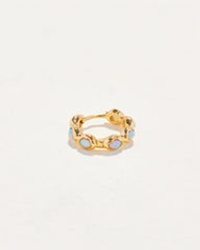 Piercing Ovalado Huggie In Gold