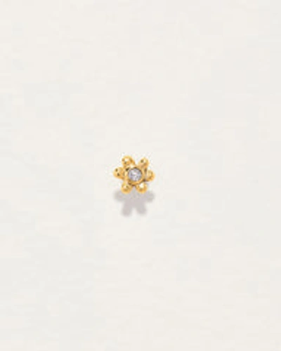 Piercing Daisy Stud In Gold