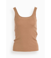 CO SWEATER TANK IN TAUPE