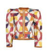 Isabel Marant Étoile Hafileal Quilted Patchwork Jacket In Yellow