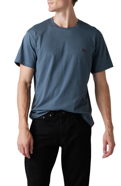 Rodd & Gunn The Gunn T-shirt In Heather Blue