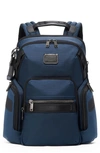 Tumi Alpha Bravo Navigation Backpack In Blue