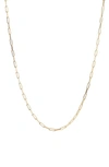 EF COLLECTION EF COLLECTION MINI LOLA CHAIN NECKLACE