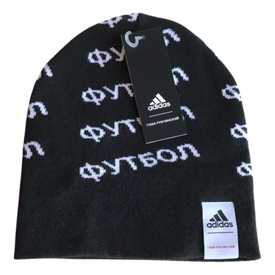 Pre-owned Adidas X Gosha Rubchinskiy Hat In Black