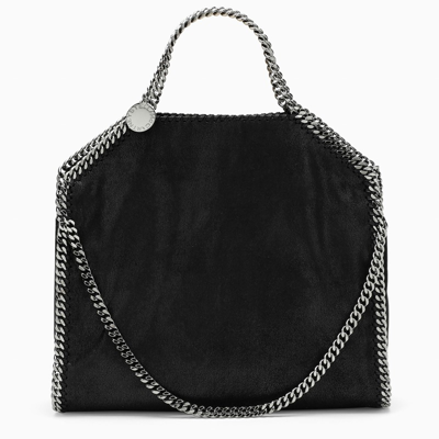 Stella Mccartney Black Falabella Fold Over Bag