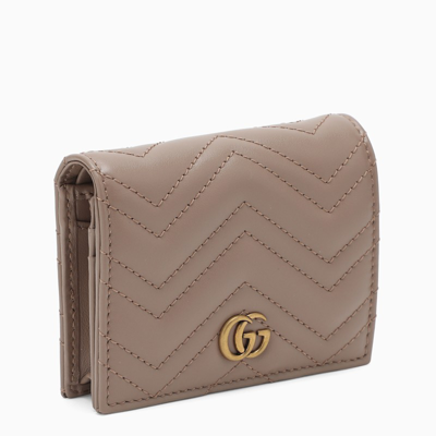 Gucci Gg Marmont Pink Small Credit Card Holder