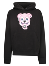 Domrebel Trippy Graphic-print Pullover Hoodie In Black