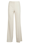 Theory Treeca Straight Leg Pants In White