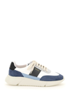 Axel Arigato White & Blue Genesis Vintage Sneakers In White Blue (white)