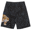 Kenzo Grey Short For Boy With Tiger In Anthracite