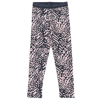 Kenzo Pink Teen Leggings With Animalier Print In Pink