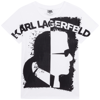 KARL LAGERFELD T-SHIRT WITH PRINT