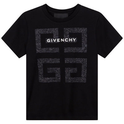 Givenchy Kids' Black T-shirt With Print