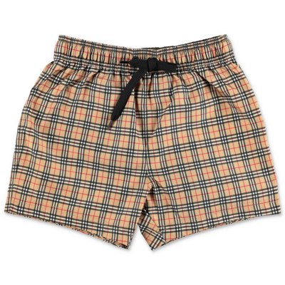 Burberry Kids Vintage Check Bermuda Shorts In Multi