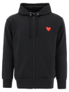 COMME DES GARÇONS PLAY COMME DES GARÇONS PLAY LOGO EMBROIDERED HOODIE