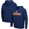 Colosseum Navy Auburn Tigers Lantern Pullover Hoodie In Navy