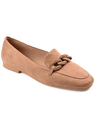 Journee Collection Cordell Rolo Link Loafer In Brown