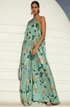 Diarrablu Satu One-shoulder Dress In Green