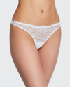 Cosabella Pret A Porter Lace Thong In White