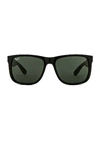 Ray Ban Justin Sunglasses In Black