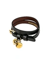 ALEXANDER MCQUEEN DOUBLE WRAP BRACELET