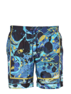 DOLCE & GABBANA DOLCE & GABBANA GRAPHIC PRINTED DRAWSTRING SWIM SHORTS