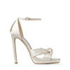 Jimmy Choo Rosie 120 Sandals In Neutral