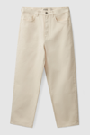 Cos Tapered-leg High-rise Jeans In White