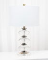 COUTURE LAMPS OVAL CRYSTAL TABLE LAMP