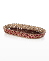 Jay Strongwater Bejeweled Tray - Red
