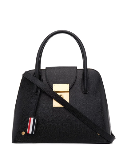 Thom Browne Mrs. Thom Tote Bag In Black