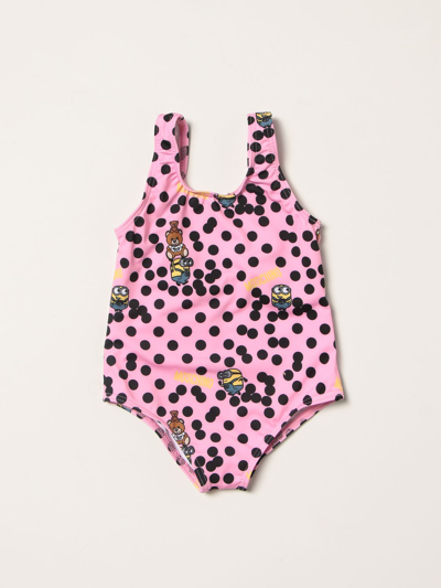 Moschino Baby Swimsuit Kids  In Pink