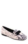 Journee Collection Cordell Link Loafer In Snake