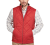 Barbour Finn Quilted Vest In Red