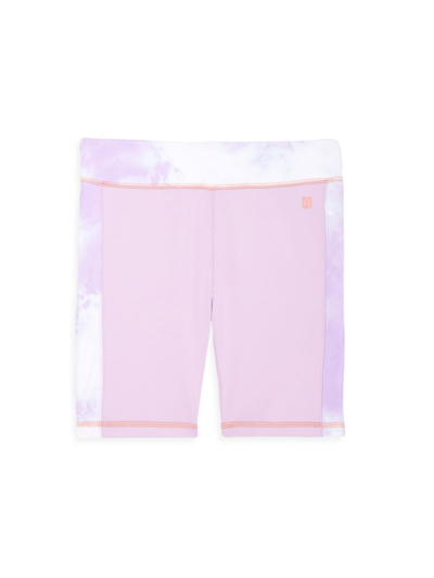 Rockets Of Awesome Kids' Little Girl's & Girl's Active Bike Shorts In Lavender