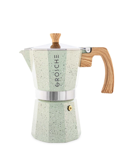 Grosche Milano Stone Espresso 9-cup Coffee Maker In Mint Green