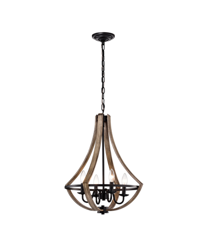 Home Accessories Perkins Indoor Chandelier With Light Kit In Matte Black