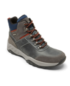 Rockport Xcs Spruce Peak Waterproof Hiking Boot In Steel Gray Leather