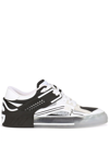 DOLCE & GABBANA TRANSPARENT CUT-OUT SNEAKERS