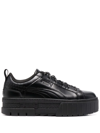 Puma X Dua Lipa Mayze Flutur Platform Sneakers In Schwarz