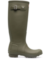 Hunter Stivale Wellie Boots In Military Green