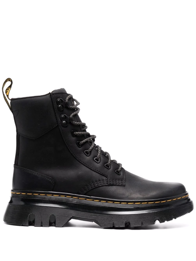 Dr. Martens' Ankle Lace-up Boots In Schwarz