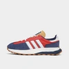 Adidas Originals Adidas Men's Originals Retropy E5 Casual Sneakers From Finish Line In Navy/white/red/gum